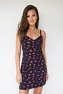 Cute chemise, thin shoulder straps, hearts